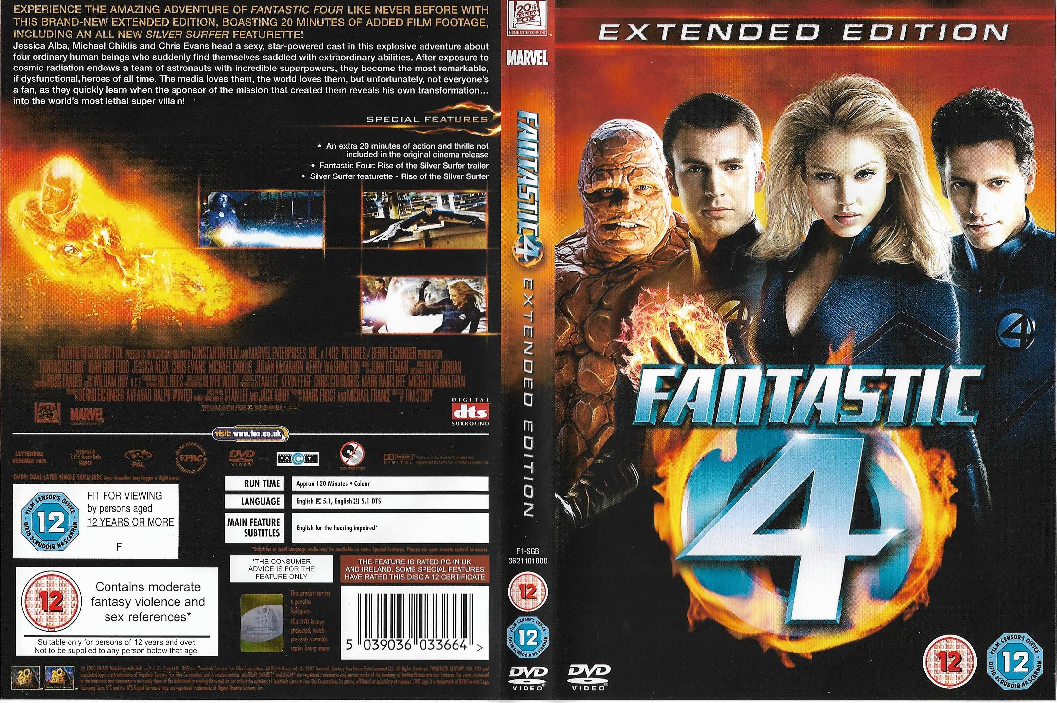Fantastic Four (2005) EXTENDED EDITION_dvd_cover