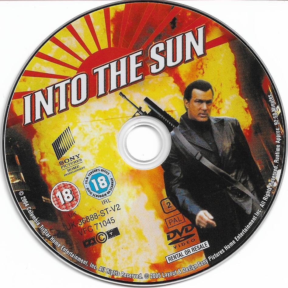 Into the Sun DVD (2005)_label