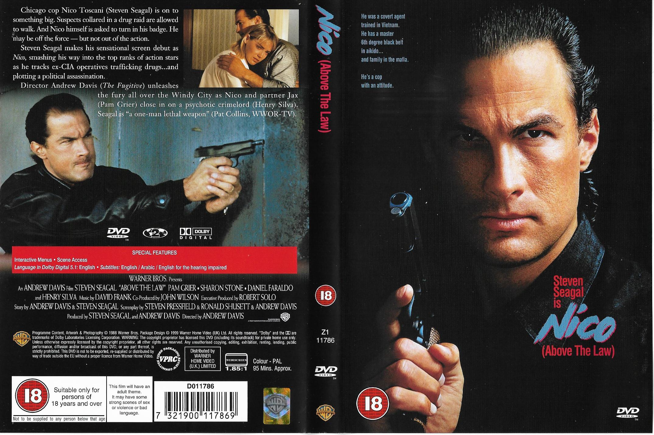 Nico Above the Law (1988)_dvd_cover