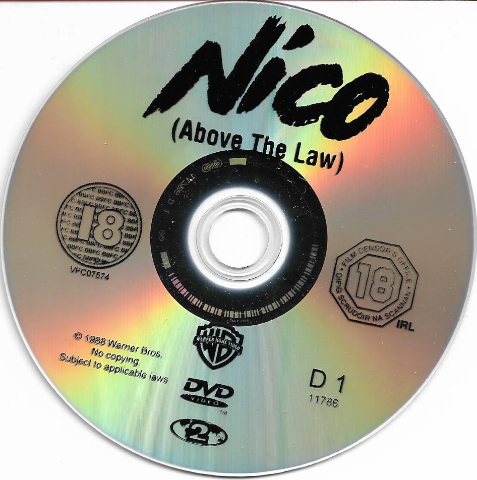 Nico Above the Law (1988)_dvd_label