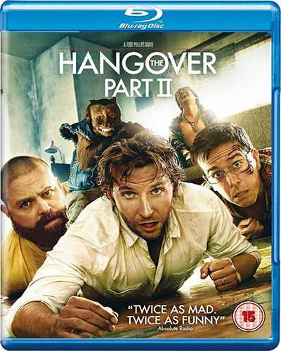 The Hangover 2 (2011) Blu-Ray 2 Disc Triple Play (Blu-ray + DVD + Digital Copy)