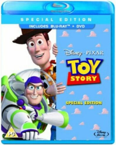 Toy Story 1 (1995) Blu-Ray 2 Disc Combi Pack