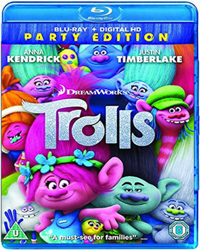 Trolls (2016) Blu-Ray